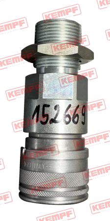 152669 Kempf Muffe, ISO, Typ FF, Ø42